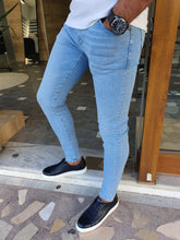 Load image into Gallery viewer, Jason Slim Fit Special Edition Blue Jeans
