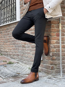 Morris Special Edition Slim Fit Black Pants