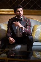 Load image into Gallery viewer, Special Edition Claret Red Slim fit Tuxedo
