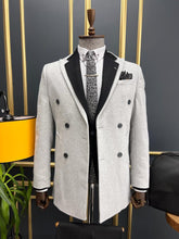Load image into Gallery viewer, Howard Slim Fit Cachet Woolen Coat
