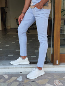 Chase Slim Fit Blue Jeans
