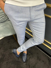 Load image into Gallery viewer, Luke Slim Fit Blue Trouser
