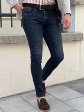 Load image into Gallery viewer, Ben Slim Fit Comfy Navy Jeans
