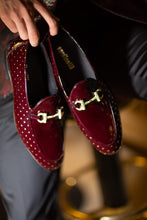 Load image into Gallery viewer, Sardinelli Buckled Burgundy Leather Shoes
