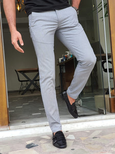Harold Slim Fit Special Edition Side Pocket Grey Pants