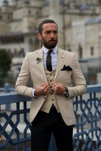 Load image into Gallery viewer, Ted Slim Fit Beige Blazer
