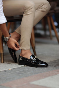 Ash Patent Leather Neolite Black Loafers