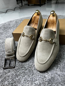 Madison Special Edition Neolite Suede Beige Leather Loafer