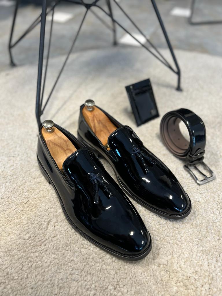 Ash Patent Leather Neolite Black Loafers