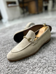 Madison Special Edition Neolite Suede Beige Leather Loafer