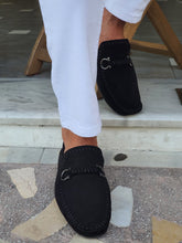 Load image into Gallery viewer, Chase Sardinelli Special Edition Suede Black Leather Shoes
